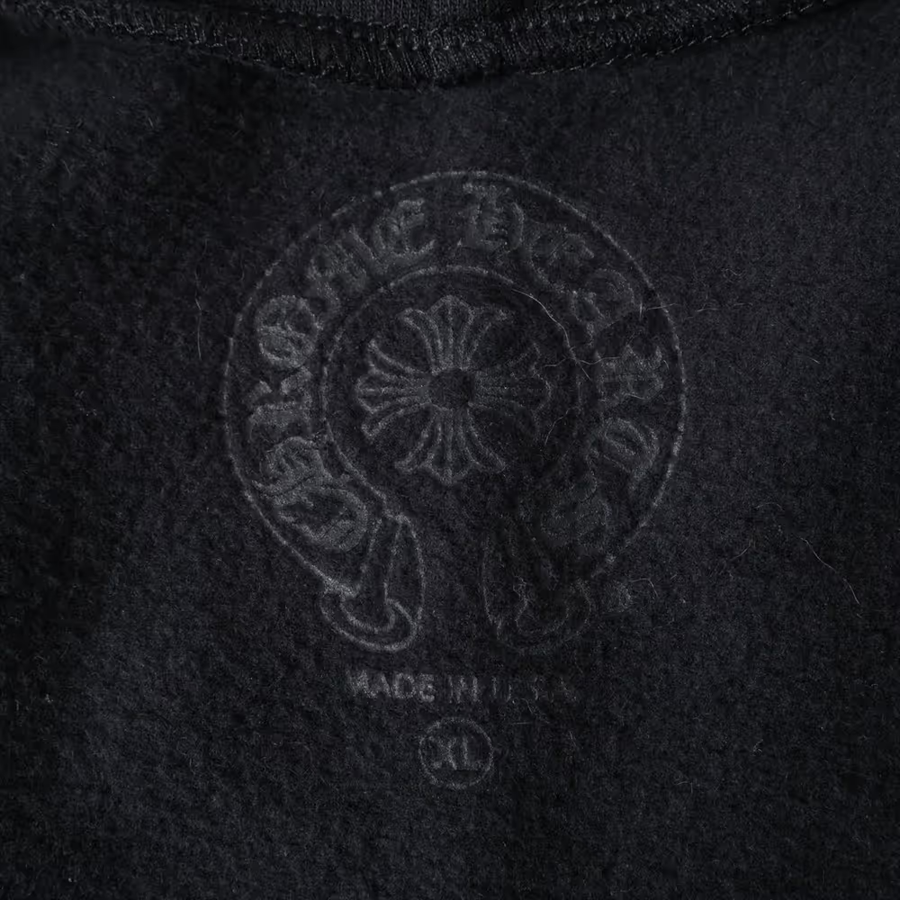 クロムハーツ パーカー コットン  ブラック ホースシュー マイアミ限定