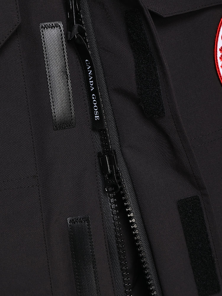 カナダグース ダウンジャケット メンズ CANADA GOOSE エクスペディション EXPEDITION ダウン フーデット パーカー ブルゾン クロ 黒
