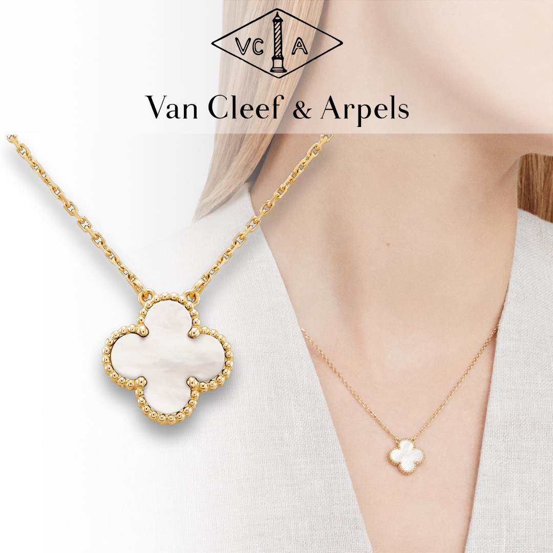 【国内発送/直営店】ネックレス ヴィンテージアルハンブラ★VINTAGE ALHAMBRAペンダント♪