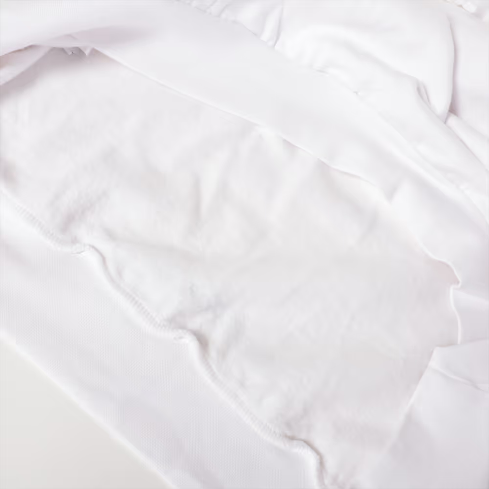 クロムハーツ パーカー コットン  ホワイト 袖ロゴ プリント