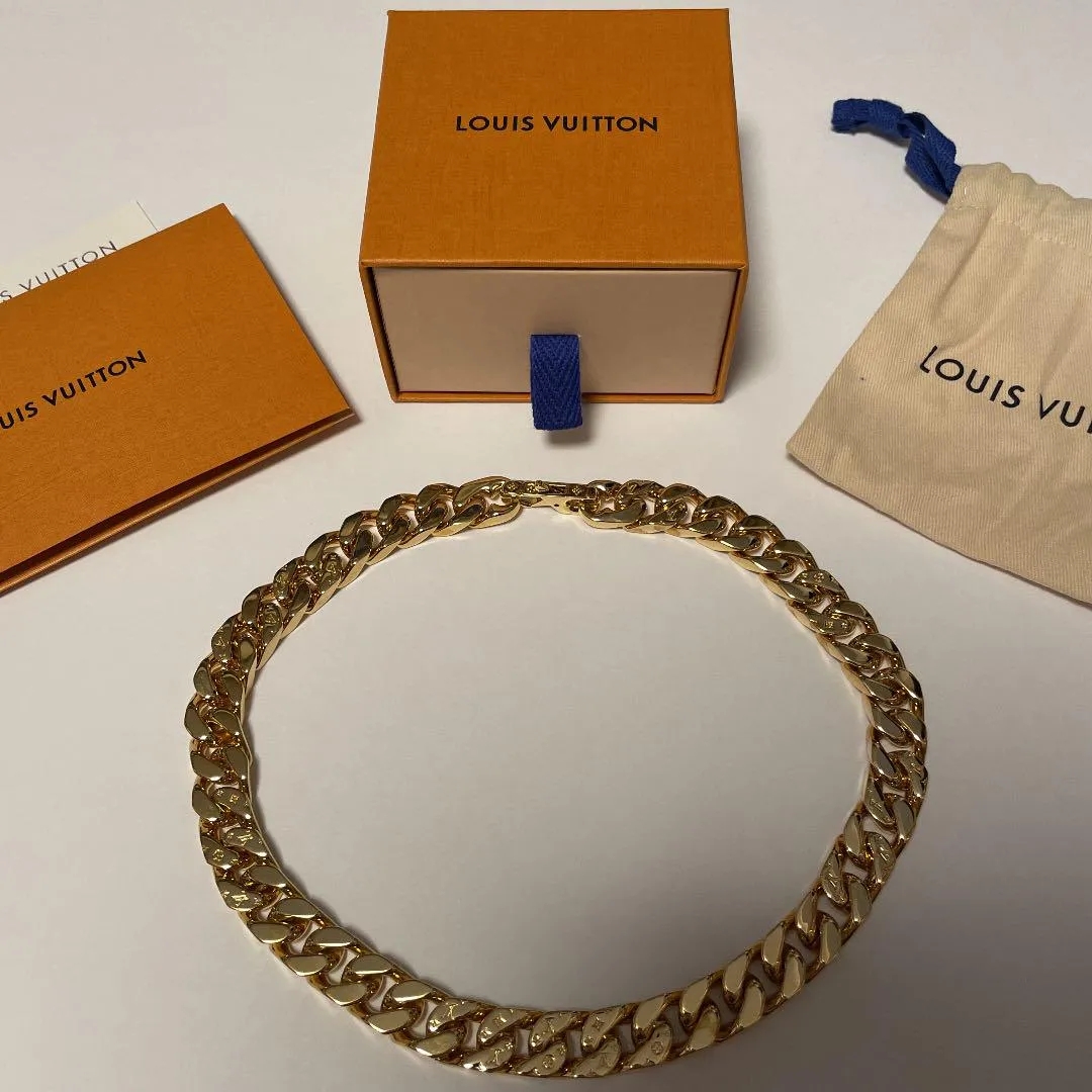【国内発送/直営店】Louis Vuitton 希少☆コリエ・チェーンリンクス