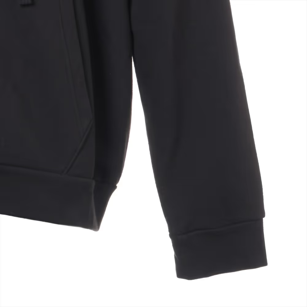 クロムハーツ パーカー コットン  ブラック アーチロゴ ダガージップ