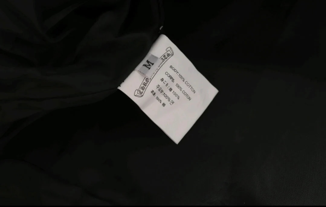 【Chrome Hearts】クロムハーツ ブラック×ホワイト ストリートスタイル ベースボールジャケット