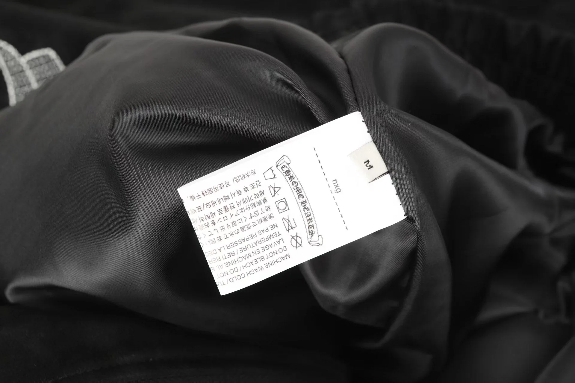 【Chrome Hearts】クロムハーツ ホースシュークロス 刺繍ジャケット - ブラック ストリートスタイル