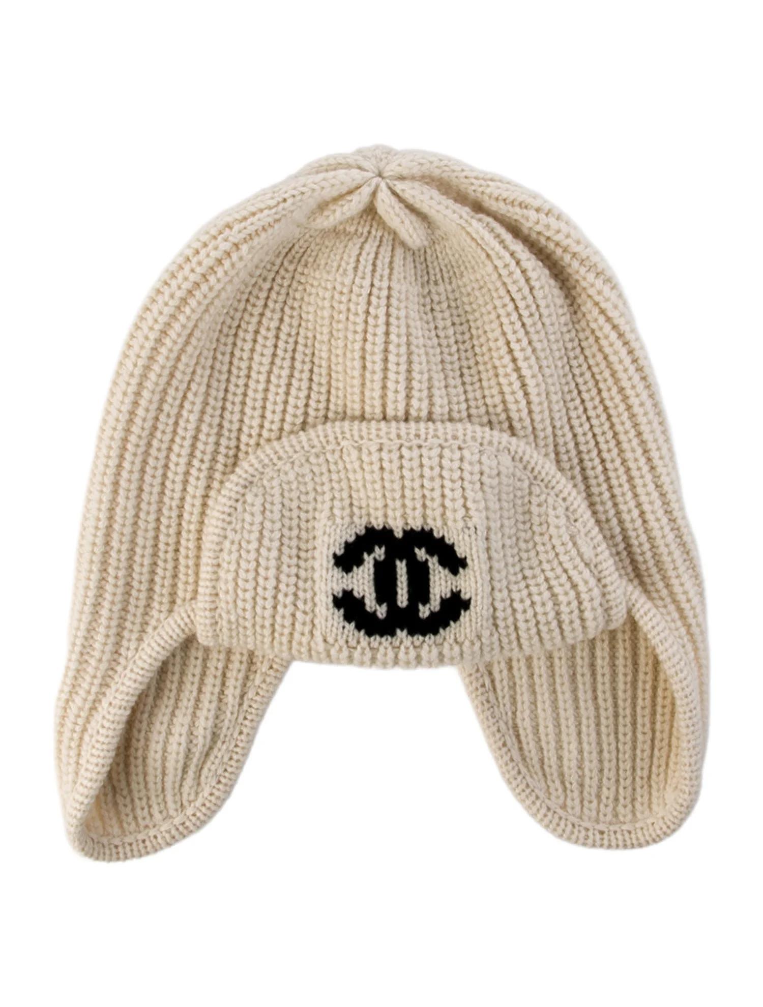 【ジェニーちゃん愛用♪】日常に寄り添う　CHANEL ニット帽　爆安プライス！！