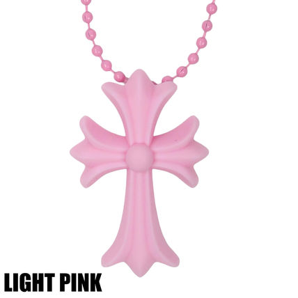 【CHROME HEARTS/クロムハーツ】Chrome Hearts クロムハーツ CH クロス シリコン ネックレス