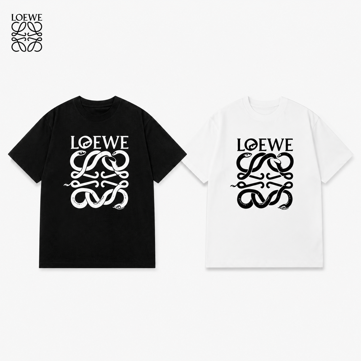 ロエベ LOEWE Tシャツ男女兼用 loewettshirts011