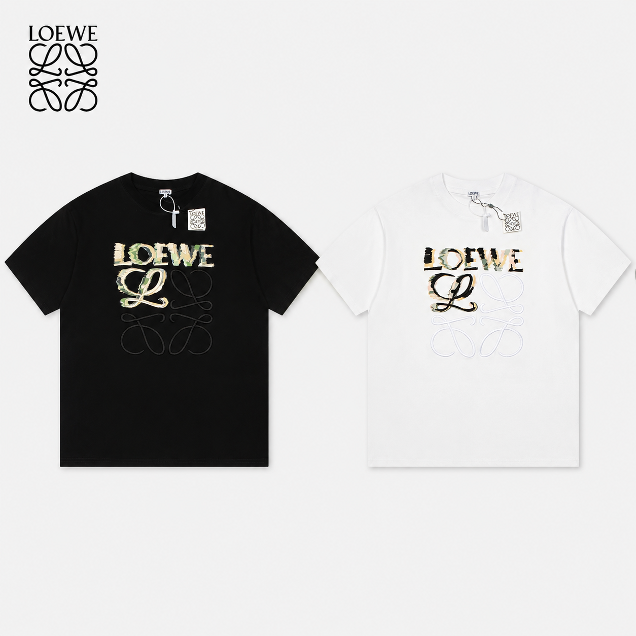 ロエベ LOEWE Tシャツ男女兼用 loewettshirts021