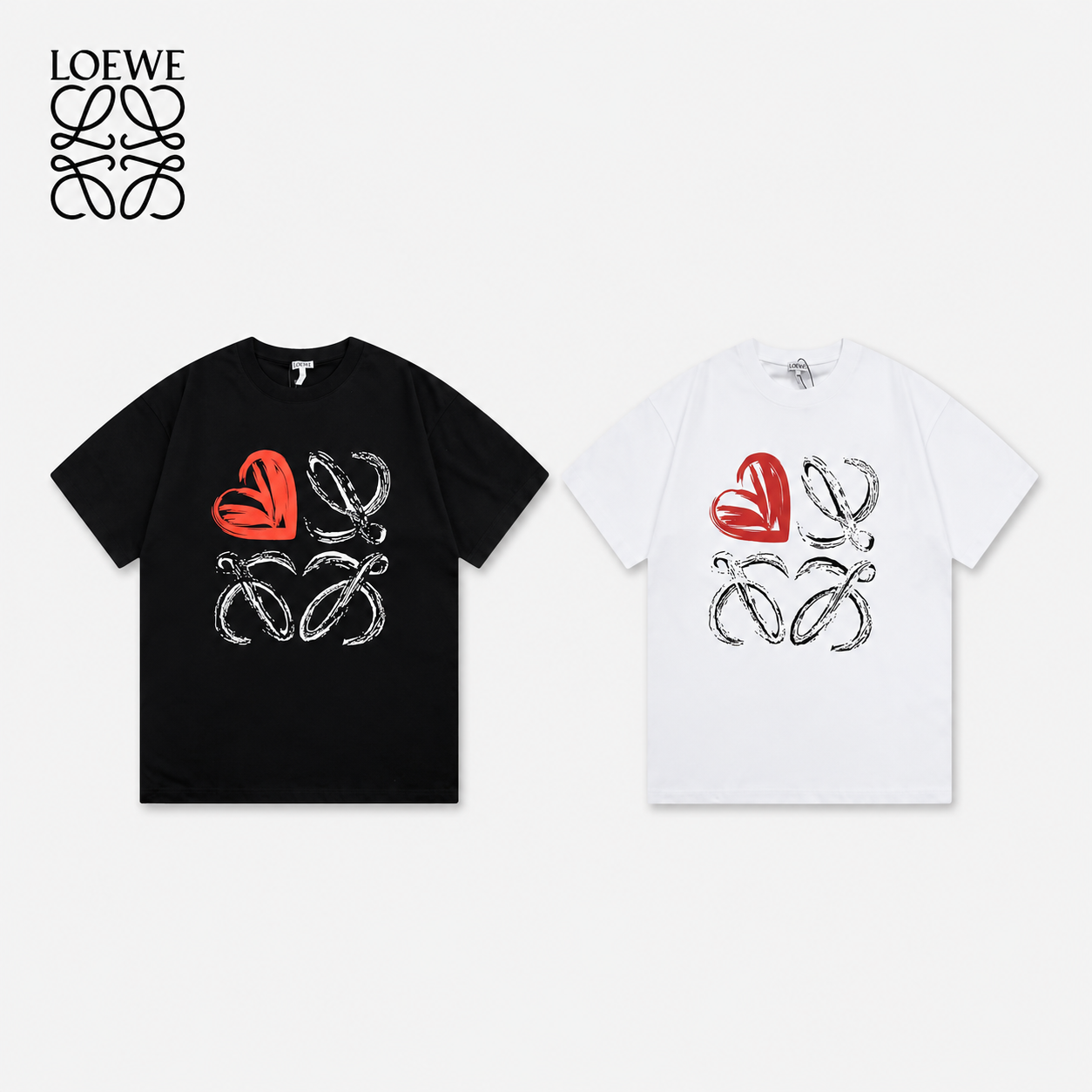 ]ロエベ LOEWE Tシャツ男女兼用 loewettshirts022