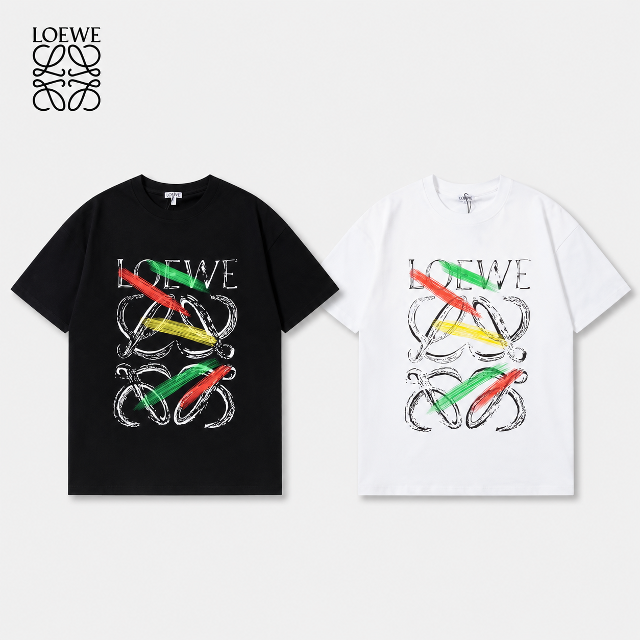 ロエベ LOEWE Tシャツ男女兼用 loewettshirts023