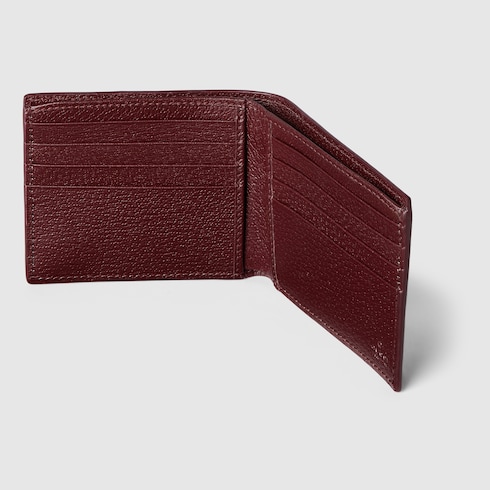 GUCCI　グッチグレーの内側二つ折り財布　GGロゴ