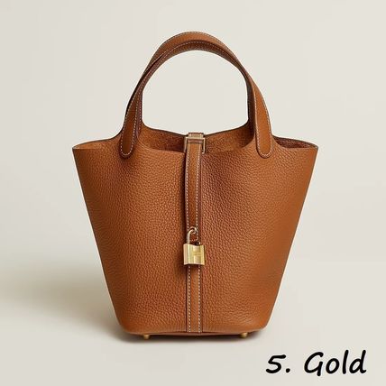 HERMES エルメス トートバッグ ピコタンロック PM トリヨン P刻印
