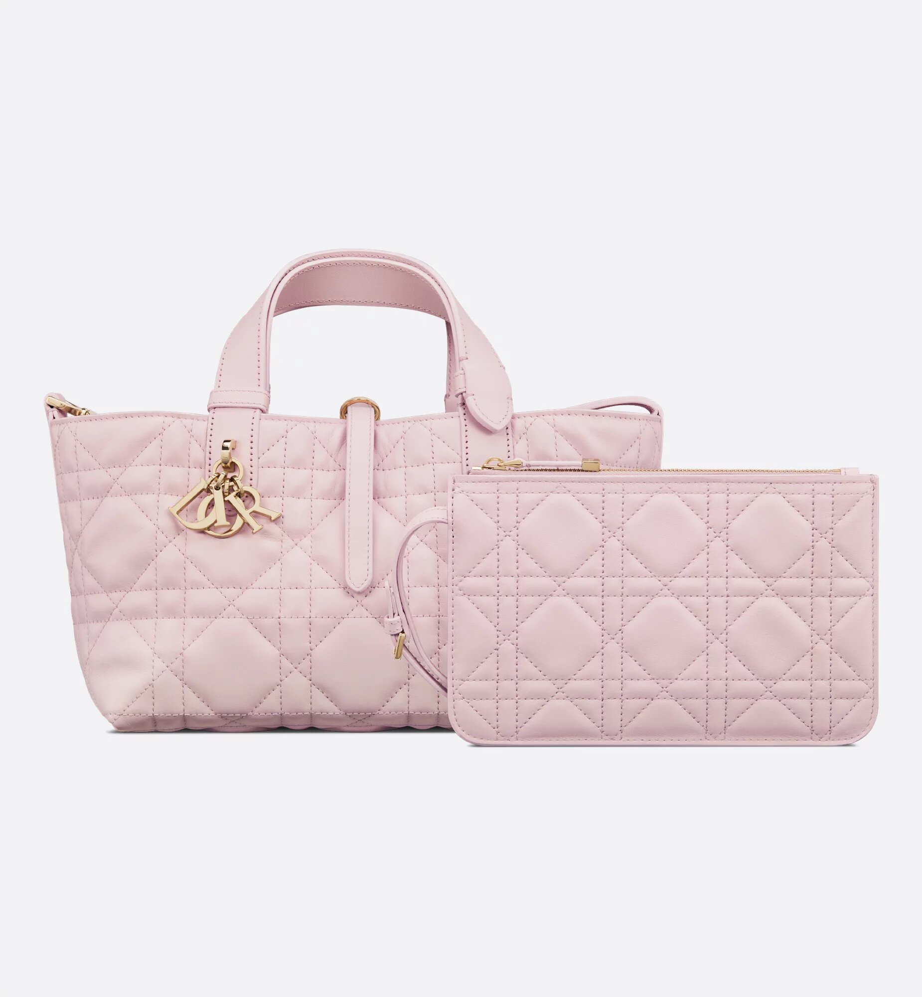 Dior人気デザイン♡Toujours バッグ ミディアム マクロカナージュ カーフスキン トートバッグ 2WAY