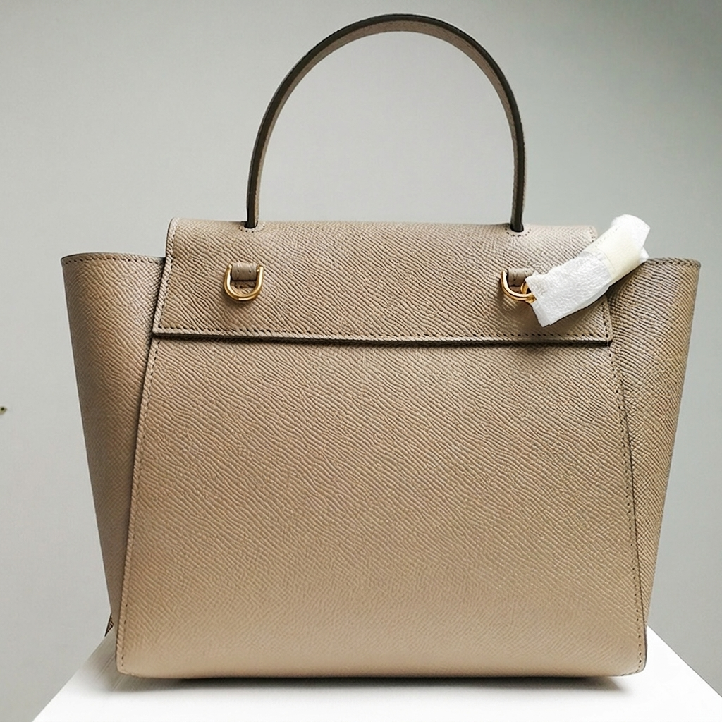  CELINE ベルトバッグ ナノ レザー 2WAY ショルダーバッグ ハンドバッグ レディース