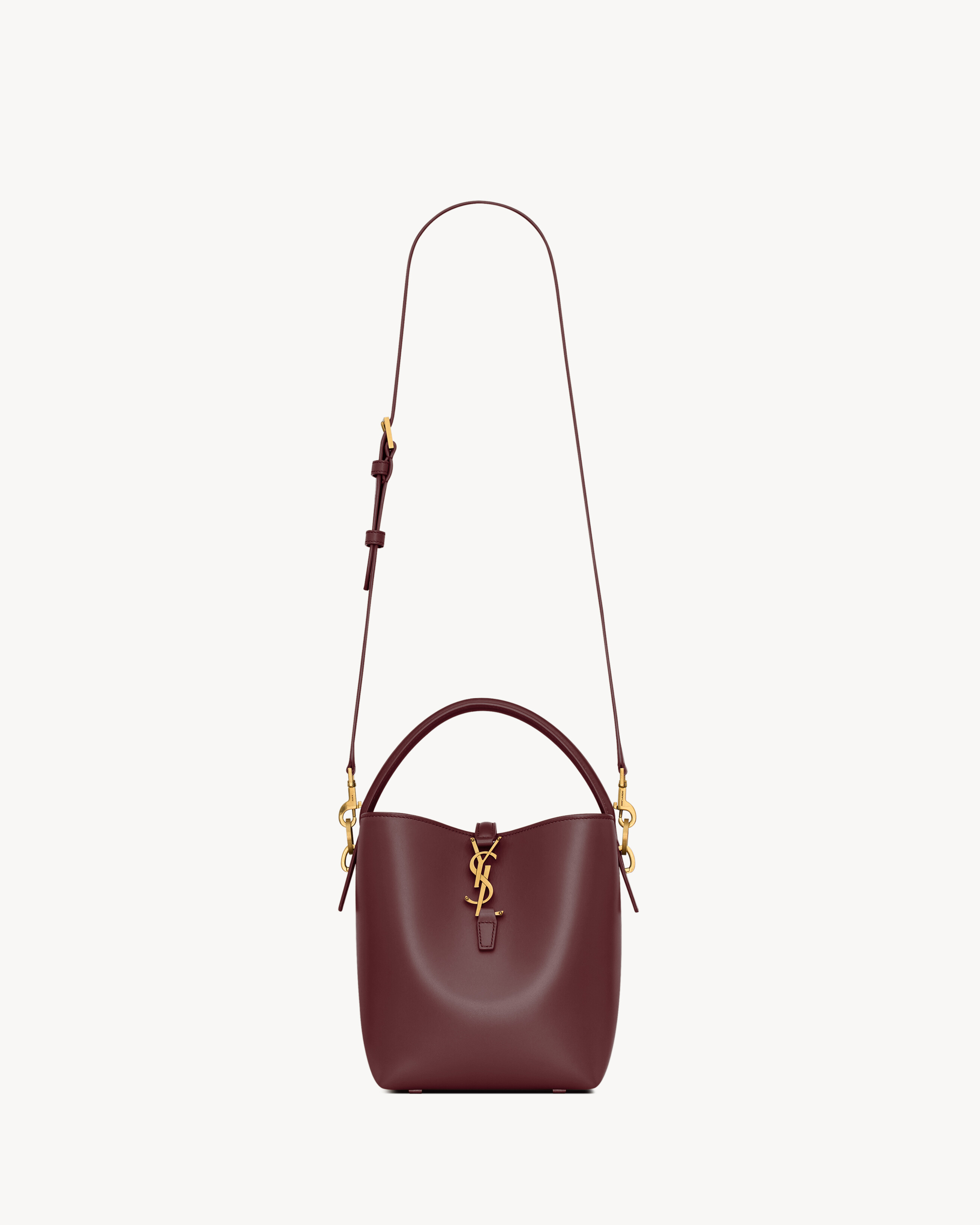 Saint Laurent le LE 37 スモール（シャイニーレザー）