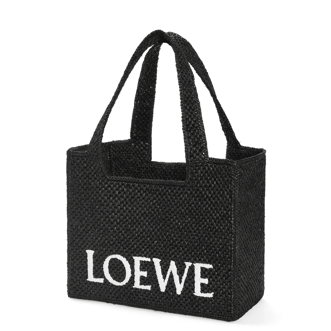 【LOEWE】ロエベ🔥バスケットバッグの最新作が登場!「MORE」雑誌掲載❤本田 翼さんが推す!★Paula's ロゴ刺繍ラフィア トートバッグ