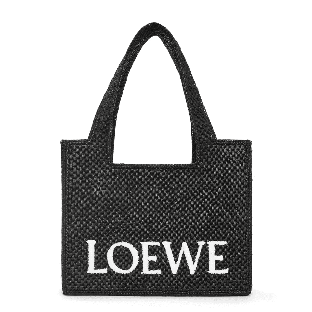 【LOEWE】ロエベ🔥バスケットバッグの最新作が登場!「MORE」雑誌掲載❤本田 翼さんが推す!★Paula's ロゴ刺繍ラフィア トートバッグ