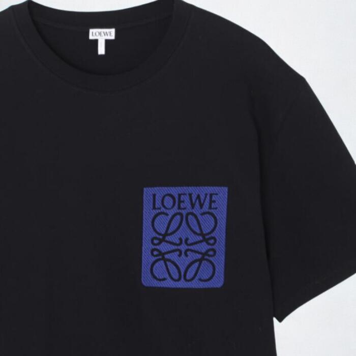 LOEWE ロエベ メンズクルーネックTシャツ 細部デザイン