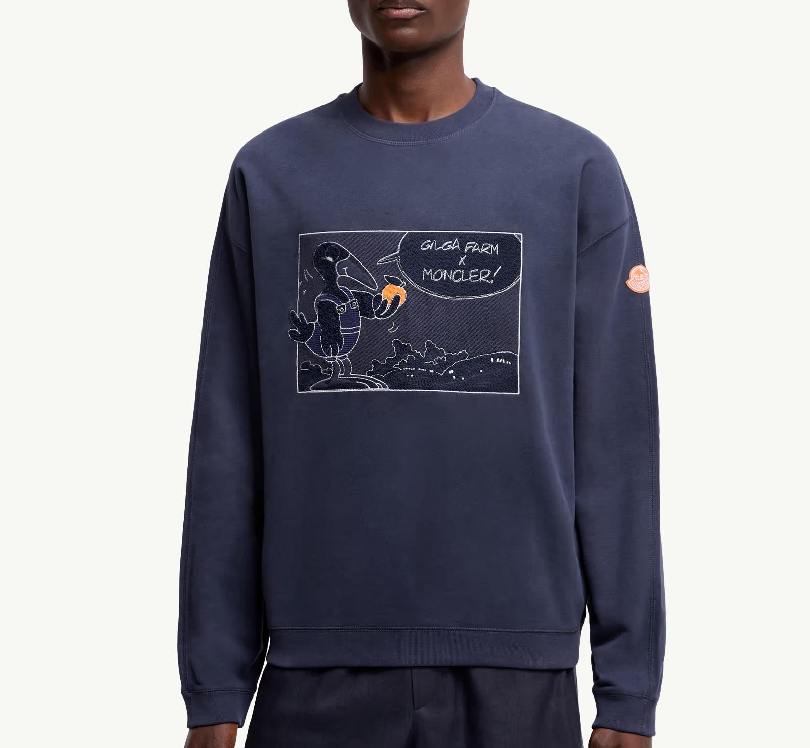 Moncler x Gilga Farm by Donald Glover スウェットシャツ