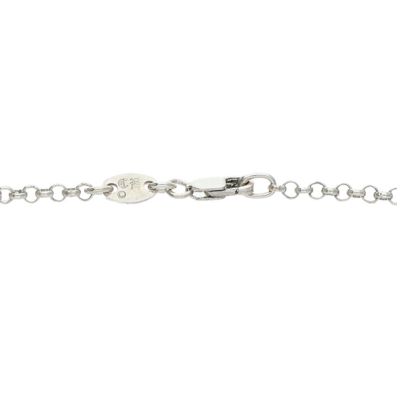 Chrome Hearts PAVEダイヤロールチェーンセット ネックレス タイニーカットアウトドッグタグ/ベイビーファット