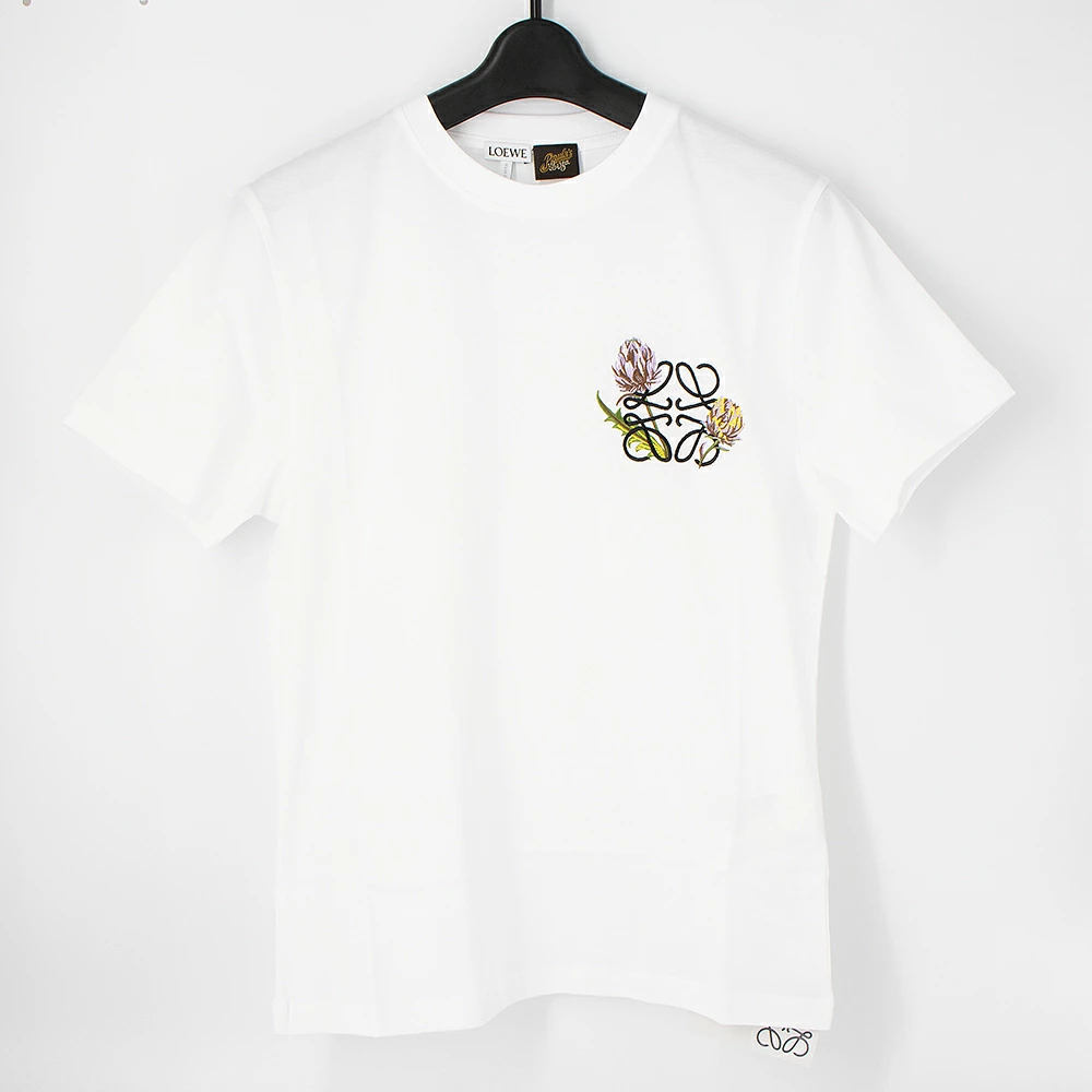 LOEWE ロエベ レギュラーフィットTシャツ パウラズ イビザ Regular fit T-shirt in cotton Paula's Ibiza レディース
