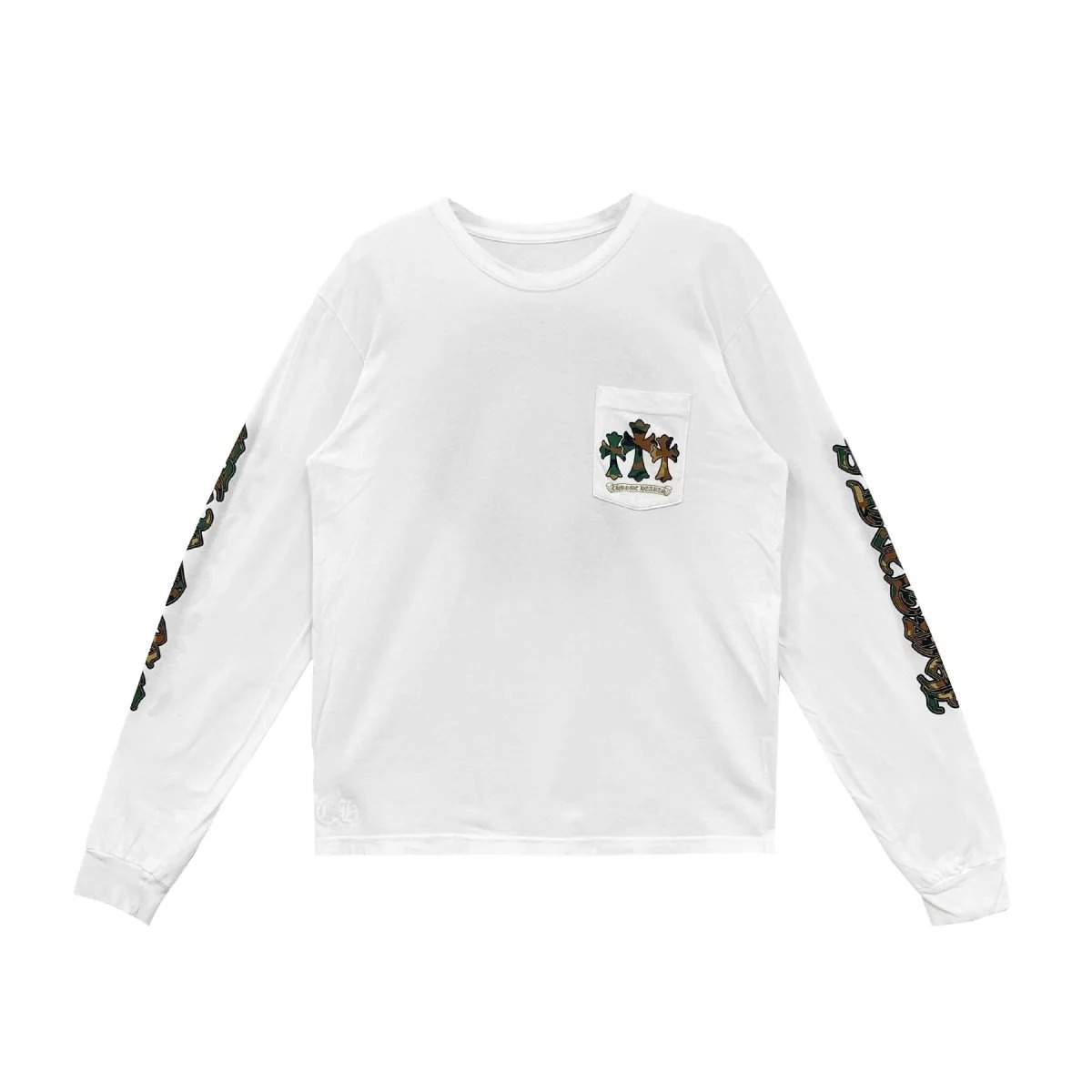 CHROME HEARTS (クロムハーツ) ★希少★迷彩ホースシューロゴロンT