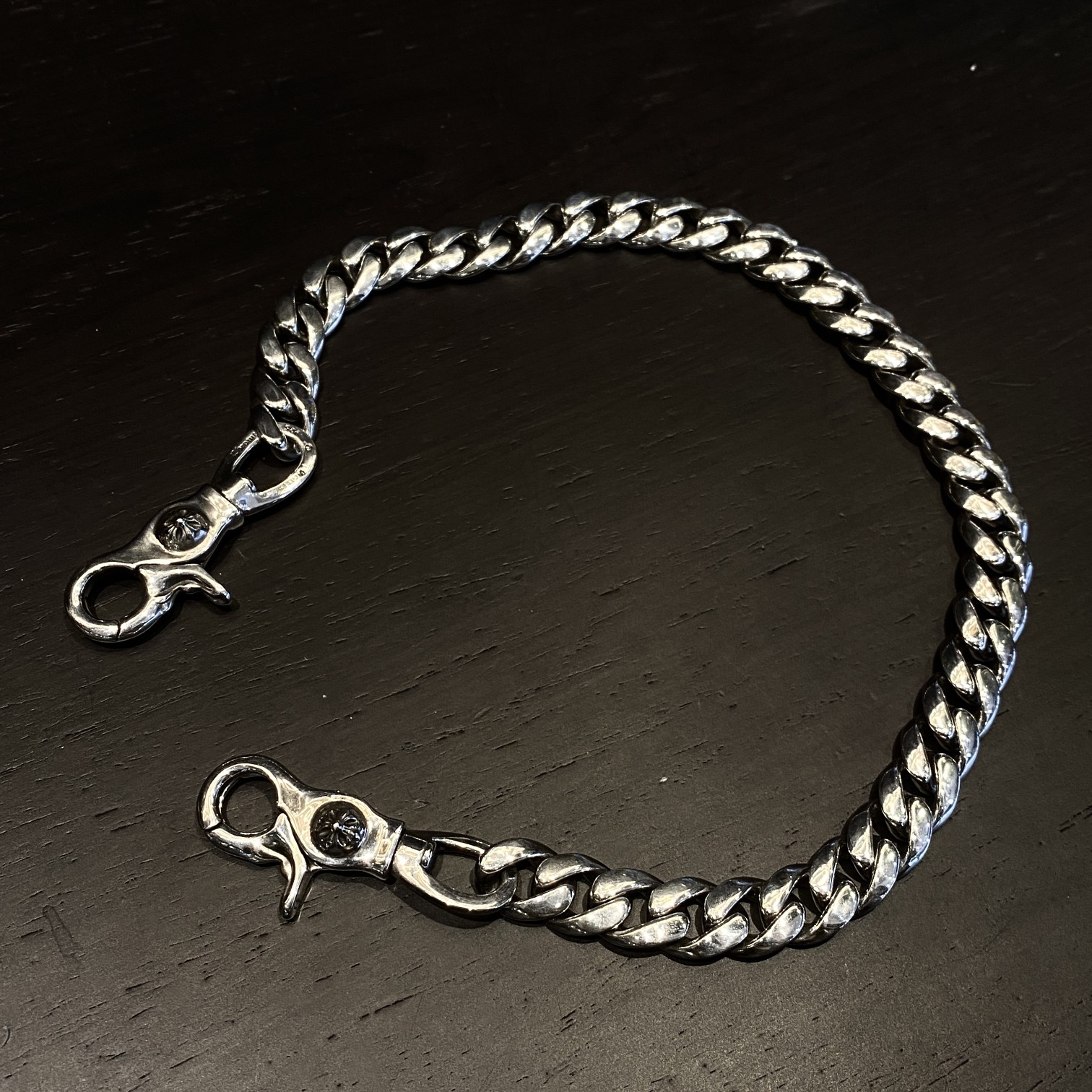 【CHROME HEARTS/クロムハーツ】【オールドモデル】【ロング】クラシック/ウォレットチェーン 2クリップ