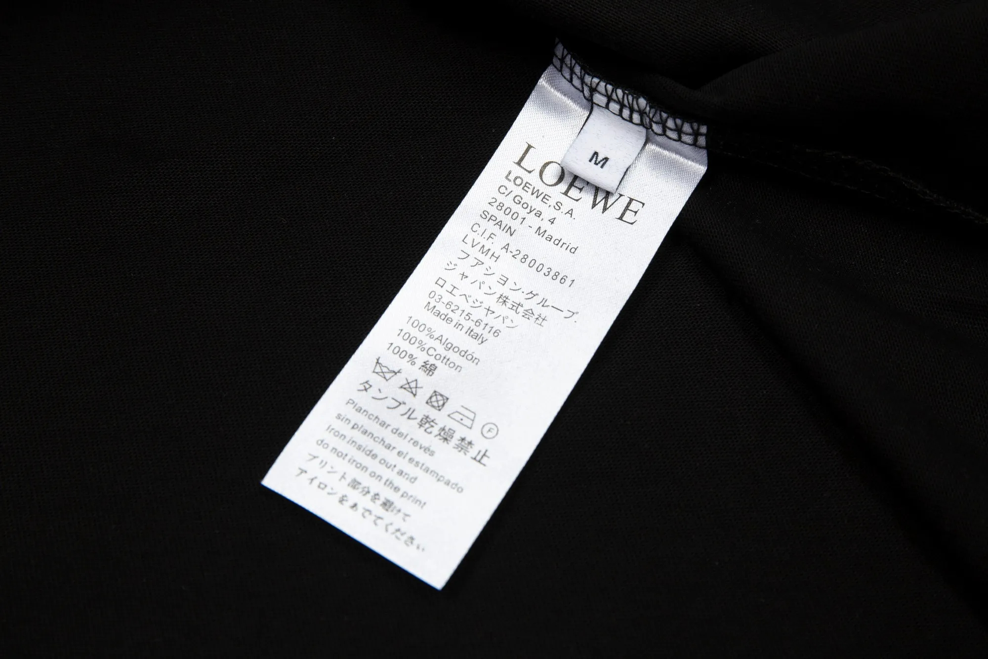 ロエベ LOEWE Tシャツ男女兼用 loewettshirts021