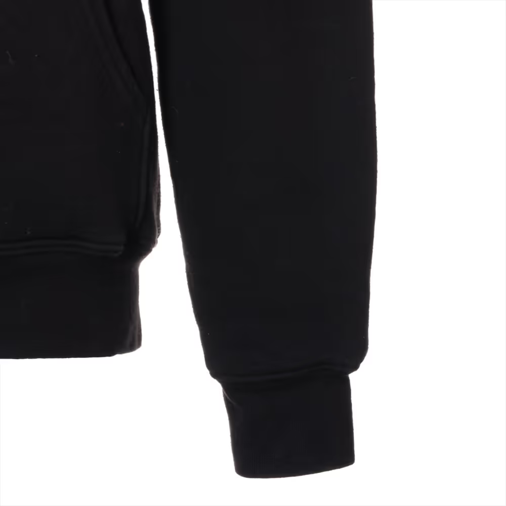 クロムハーツ ホースシュー パーカー コットン×ポリエステル ブラック 裏地サーマル