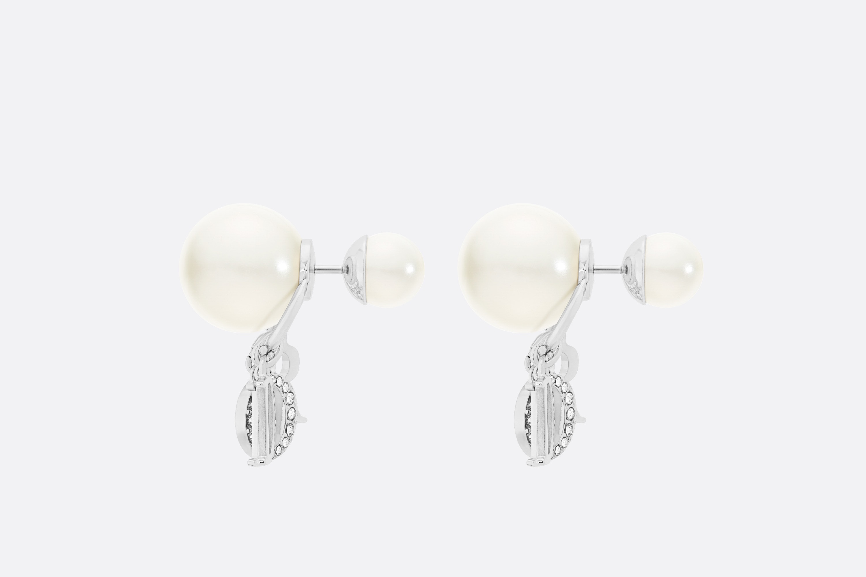 【国内発送/直営店】DIOR TRIBALES ピアス メタル・レジンパール・クリスタル