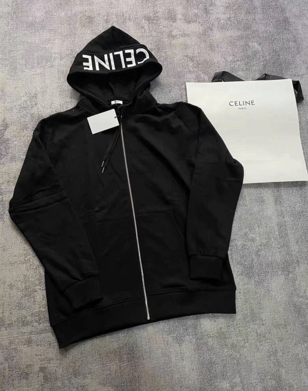 CELINE セリーヌ 21SS フードセットアップ パーカー スウェットパンツ
