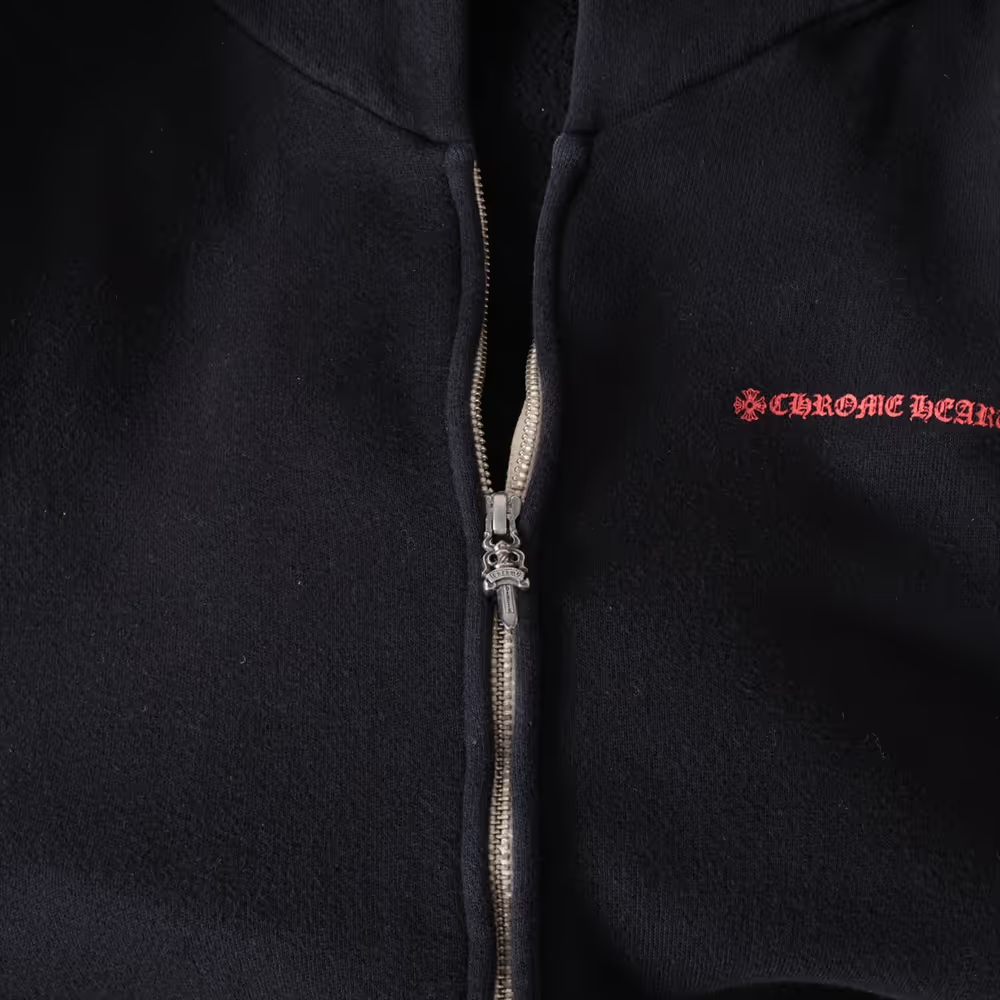 クロムハーツ マッティボーイ パーカー コットン ブラック PPO NUCLEAR KiDS