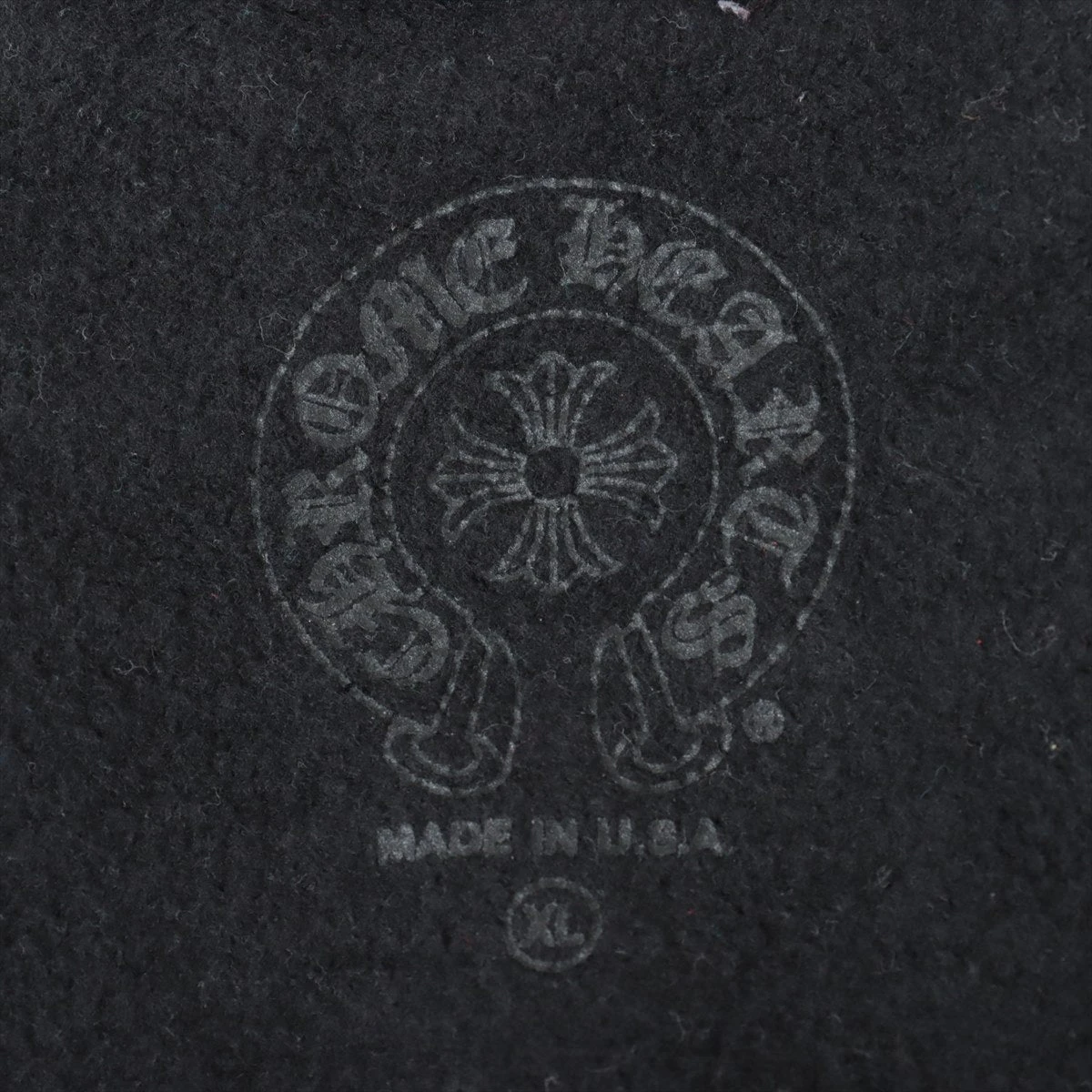 クロムハーツ CHプラス パーカー コットン ブラック