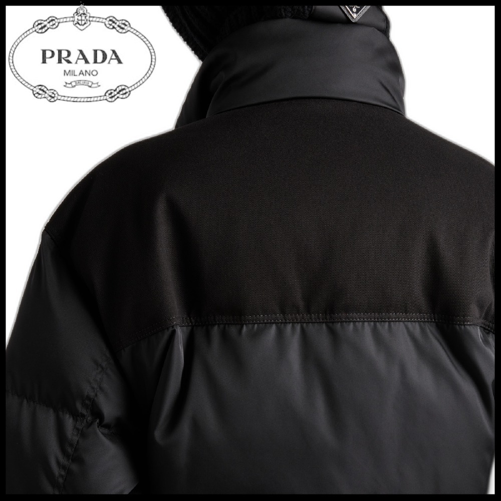 【PRADA】ショート丈Re-Nylonダウンジャケット