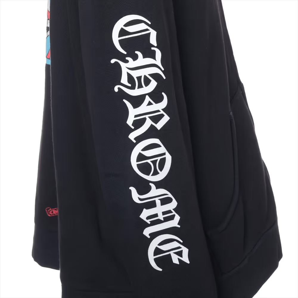 クロムハーツ マッティボーイ パーカー コットン ブラック PPO NUCLEAR KiDS