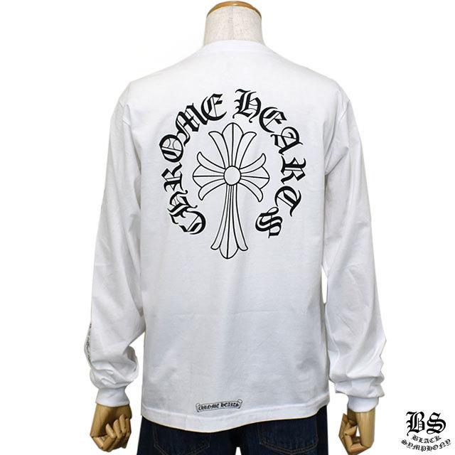 クロムハーツ ロングTシャツ CHクロス ホワイト