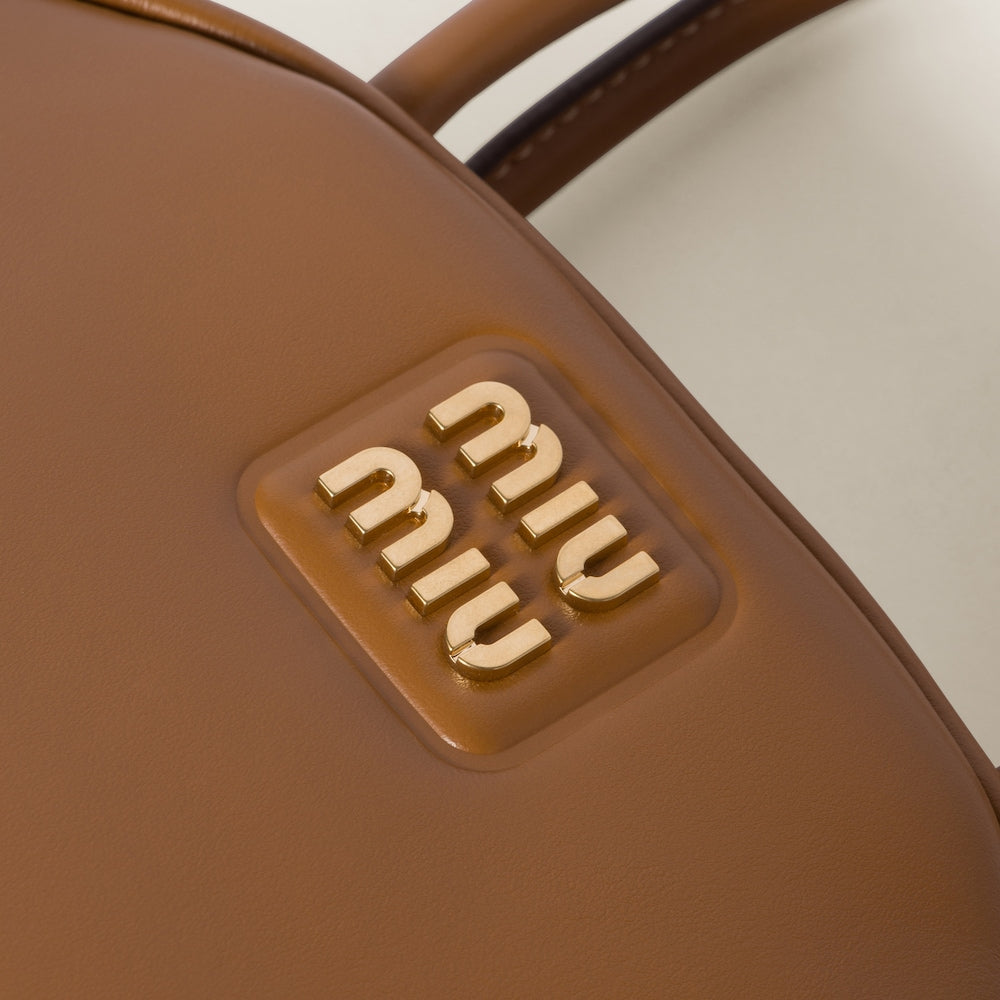 レザー トップハンドルバッグ