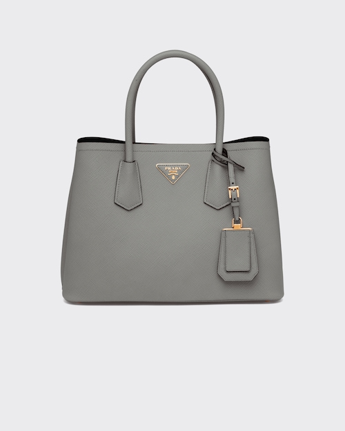 ★PRADA直営店★ラージ サフィアーノ レザー ハンドバッグ