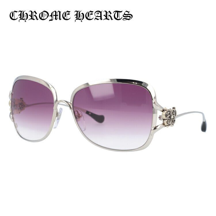 クロムハーツ サングラス CHROME HEARTS CALLMEBACK SS Shiny Silver ユニセックス メンズ レディース 紫外線 UVカット ラッピング無料-サングラスハウス プラス