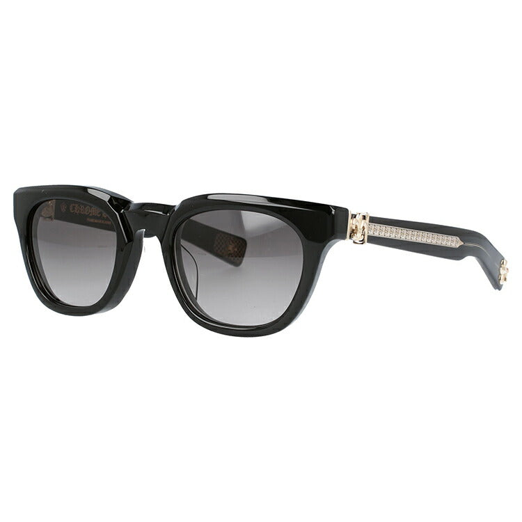 クロムハーツ サングラス CHROME HEARTS レギュラーフィット PENETRANUS REX BK-G18KGP 49サイズ ウェリントン型 ユニセックス メンズ レディース 紫外線 UVカット ラッピング無料-サングラスハウス プラス