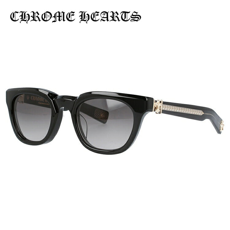 クロムハーツ サングラス CHROME HEARTS レギュラーフィット PENETRANUS REX BK-G18KGP 49サイズ ウェリントン型 ユニセックス メンズ レディース 紫外線 UVカット ラッピング無料-サングラスハウス プラス