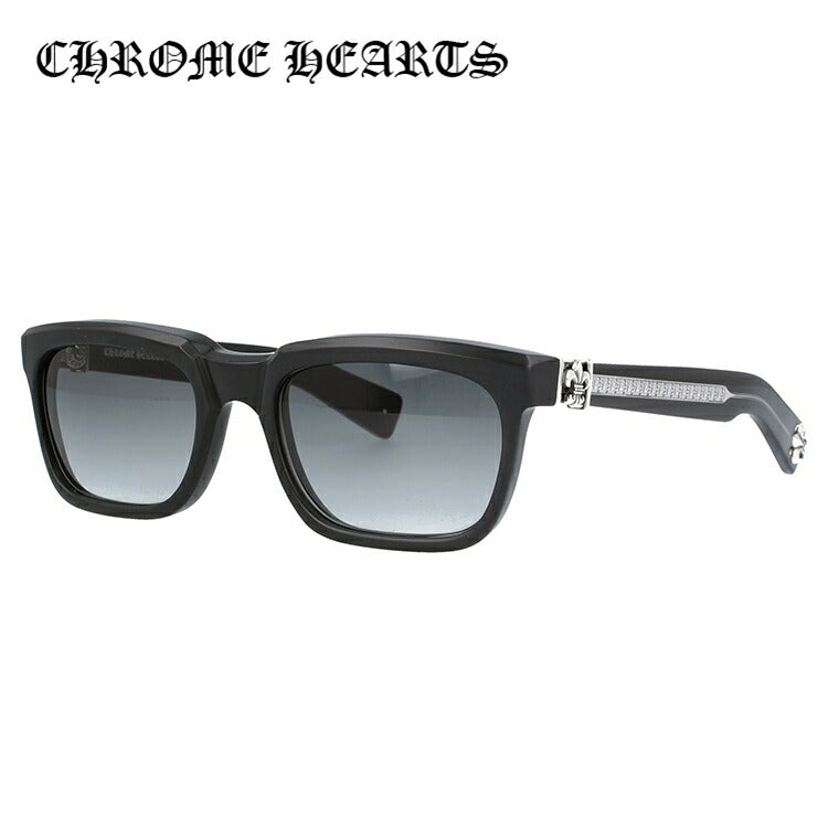 クロムハーツ サングラス CHROME HEARTS レギュラーフィット SEE YOU IN TEA MBK-S 53サイズ ウェリントン型 ユニセックス メンズ レディース 紫外線 UVカット ラッピング無料-サングラスハウス プラス