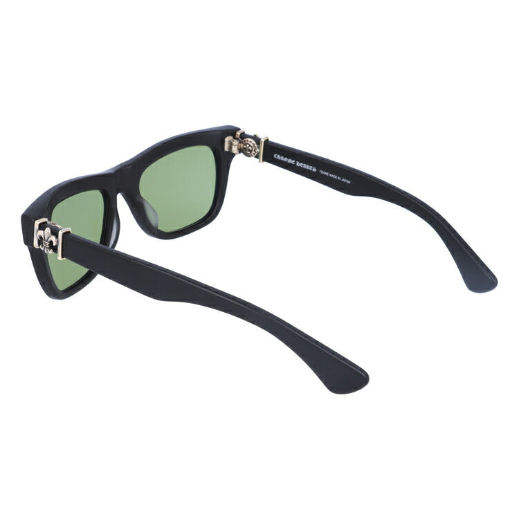 クロムハーツ ジュニア用サングラス CHROME HEARTS レギュラーフィット LIL ZOMBIE MBK 45サイズ ウェリントン型 ジュニア ユース キッズ 日本製 BSフレア ユニセックス メンズ レディース 紫外線 UVカット ラッピング無料-サングラスハウス プラス