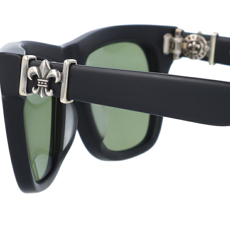 クロムハーツ ジュニア用サングラス CHROME HEARTS レギュラーフィット LIL ZOMBIE MBK 45サイズ ウェリントン型 ジュニア ユース キッズ 日本製 BSフレア ユニセックス メンズ レディース 紫外線 UVカット ラッピング無料-サングラスハウス プラス