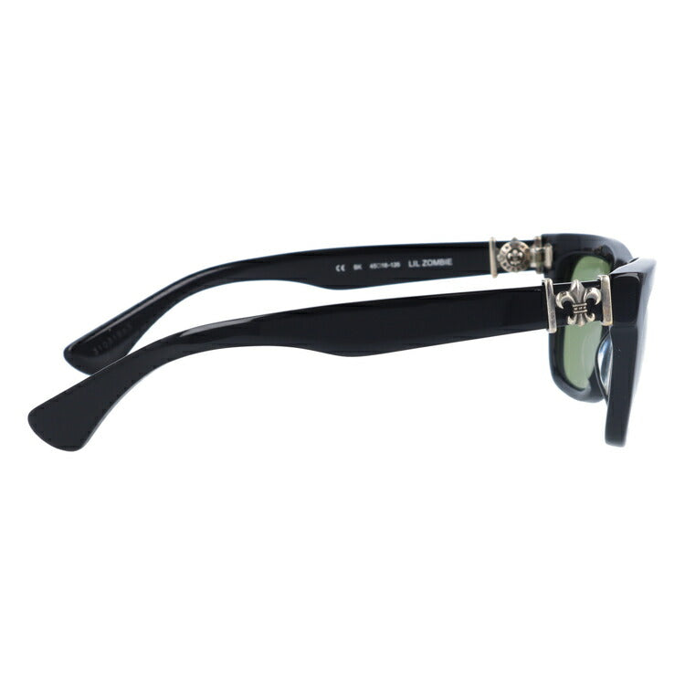 クロムハーツ ジュニア用サングラス CHROME HEARTS レギュラーフィット LIL ZOMBIE BK 45サイズ ウェリントン型 ジュニア ユース キッズ 日本製 BSフレア ユニセックス メンズ レディース 紫外線 UVカット ラッピング無料-サングラスハウス プラス