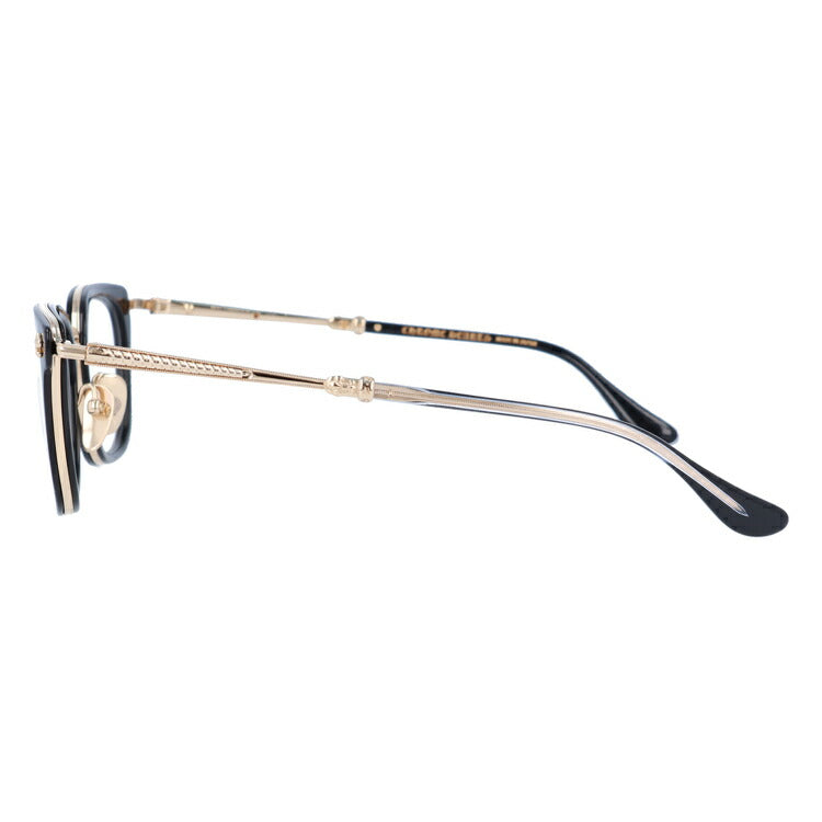【選べる15色 ライトカラーレンズ】クロムハーツ ライトカラー サングラス CHROME HEARTS STRAPADICTOME BK/GP 51 スクエア型 メンズ レディース アウトドア 運転 ドライブ レジャー UVカット 伊達 メガネ 眼鏡-サングラスハウス プラス
