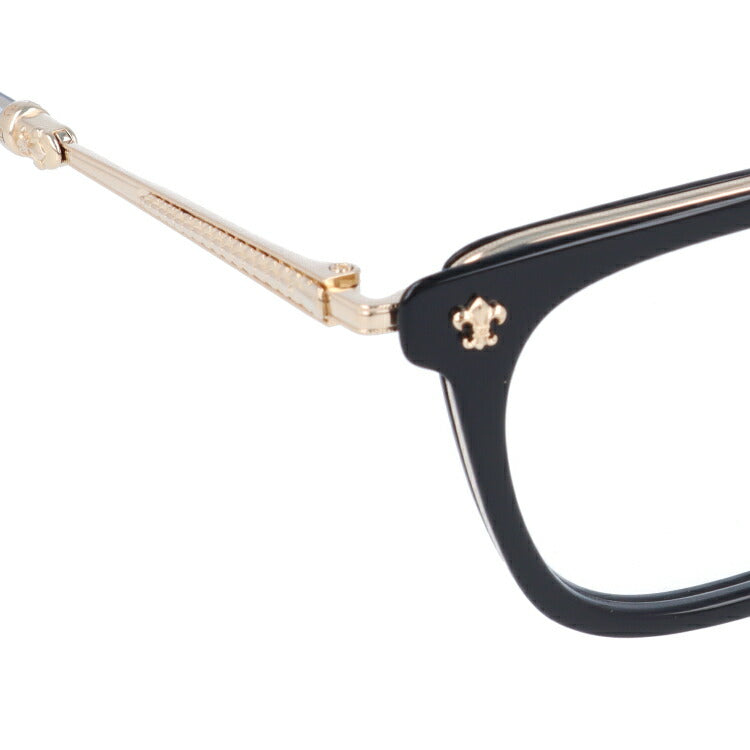 【選べる15色 ライトカラーレンズ】クロムハーツ ライトカラー サングラス CHROME HEARTS STRAPADICTOME BK/GP 51 スクエア型 メンズ レディース アウトドア 運転 ドライブ レジャー UVカット 伊達 メガネ 眼鏡-サングラスハウス プラス