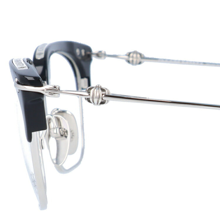 【選べる15色 ライトカラーレンズ】クロムハーツ ライトカラー サングラス CHROME HEARTS SLUNTRADICTION BK/SS 54 日本製 クロス CHプラス ブロー型 メンズ レディース アウトドア 運転 ドライブ レジャー UVカット 伊達 メガネ 眼鏡-サングラスハウス プラス