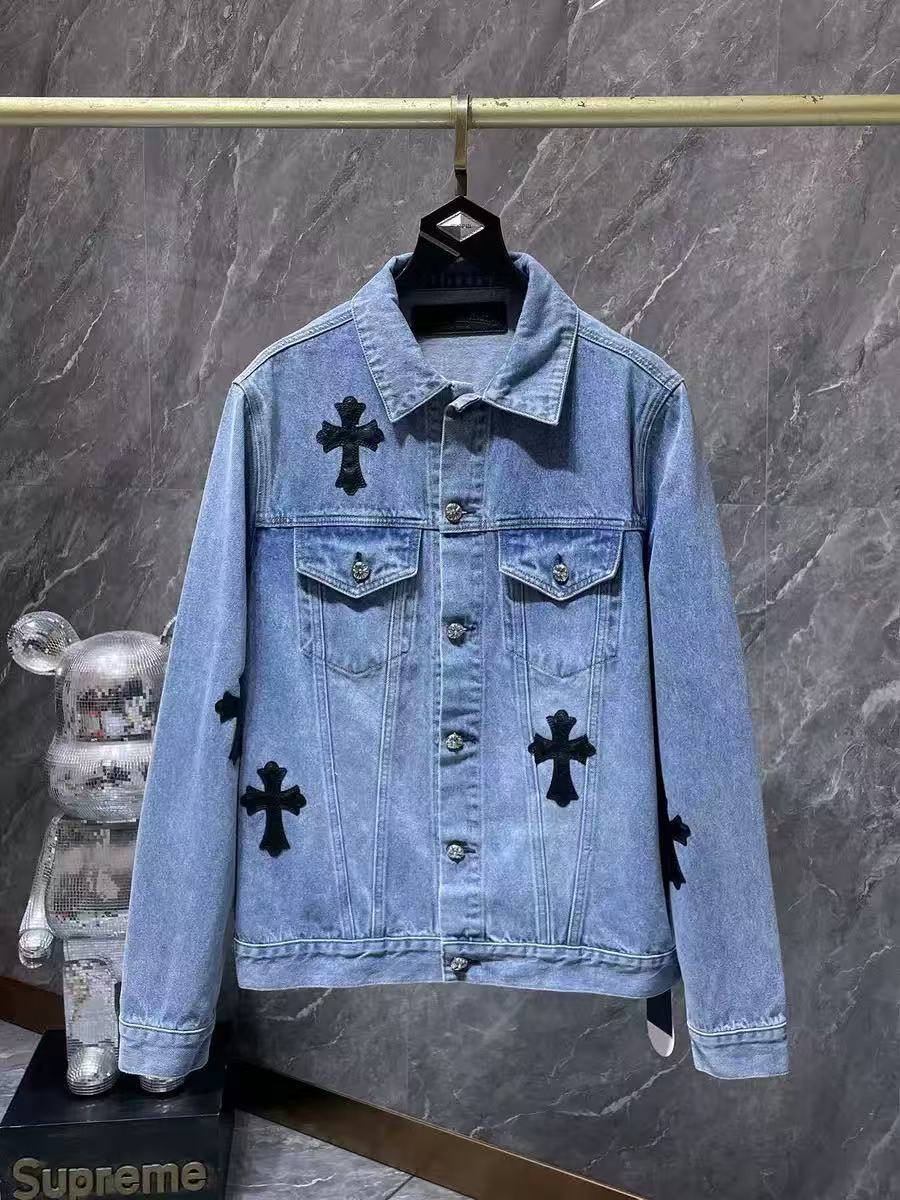 CHROME HEARTS (クロムハーツ)  リーバイス クロスパッチ デニムジャケット