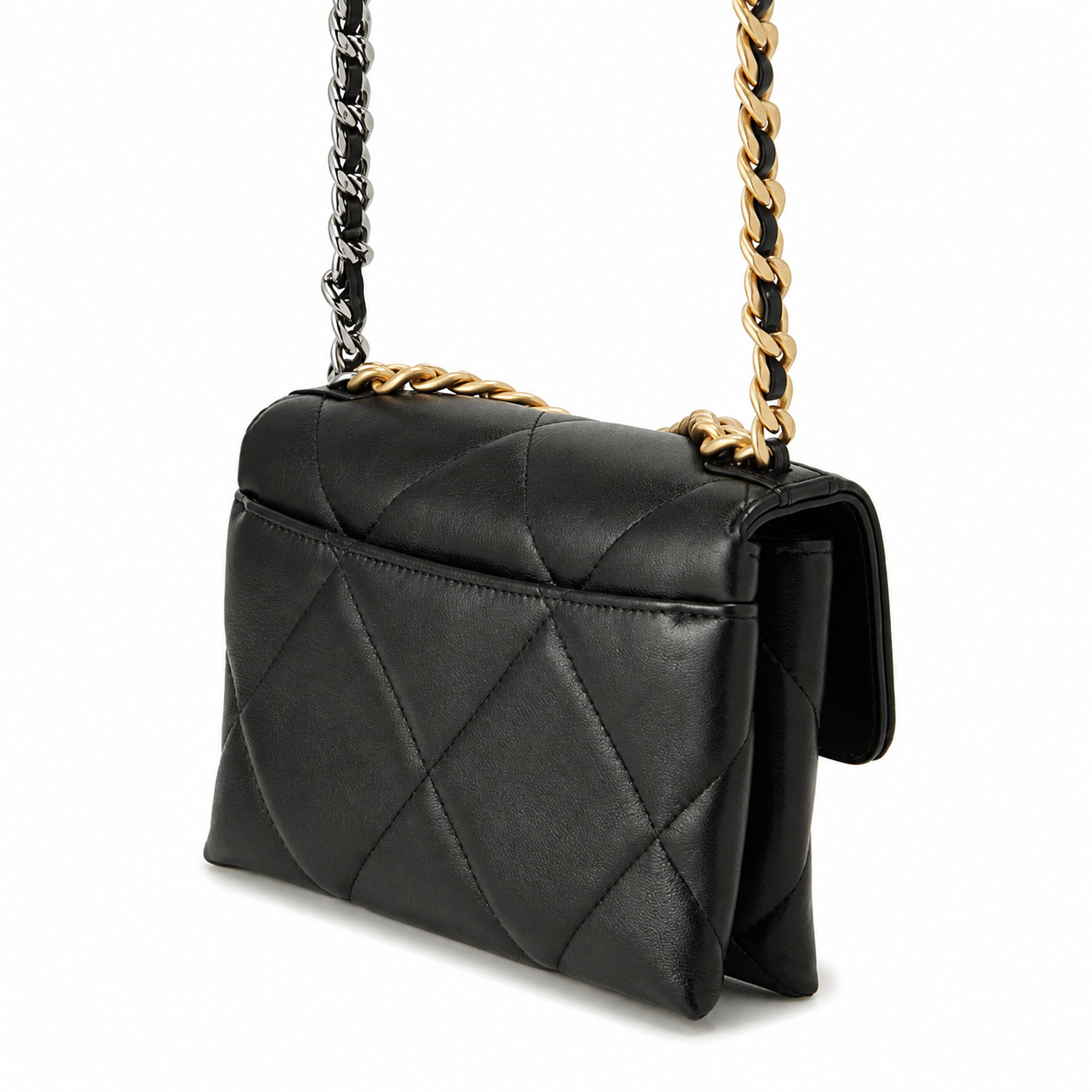 CHANEL シャネル 19 Chain Wallet 19 チェーン ウォレット ブラック 黒